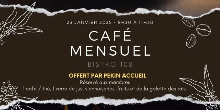 Café mensuel 